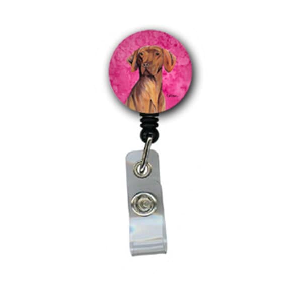 Teachers Aid Vizsla Retractable Badge Reel Or Id Holder With Clip TE728648 - main